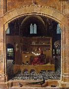 Antonello da Messina Saint Jerome in his Study (nn03) oil on canvas